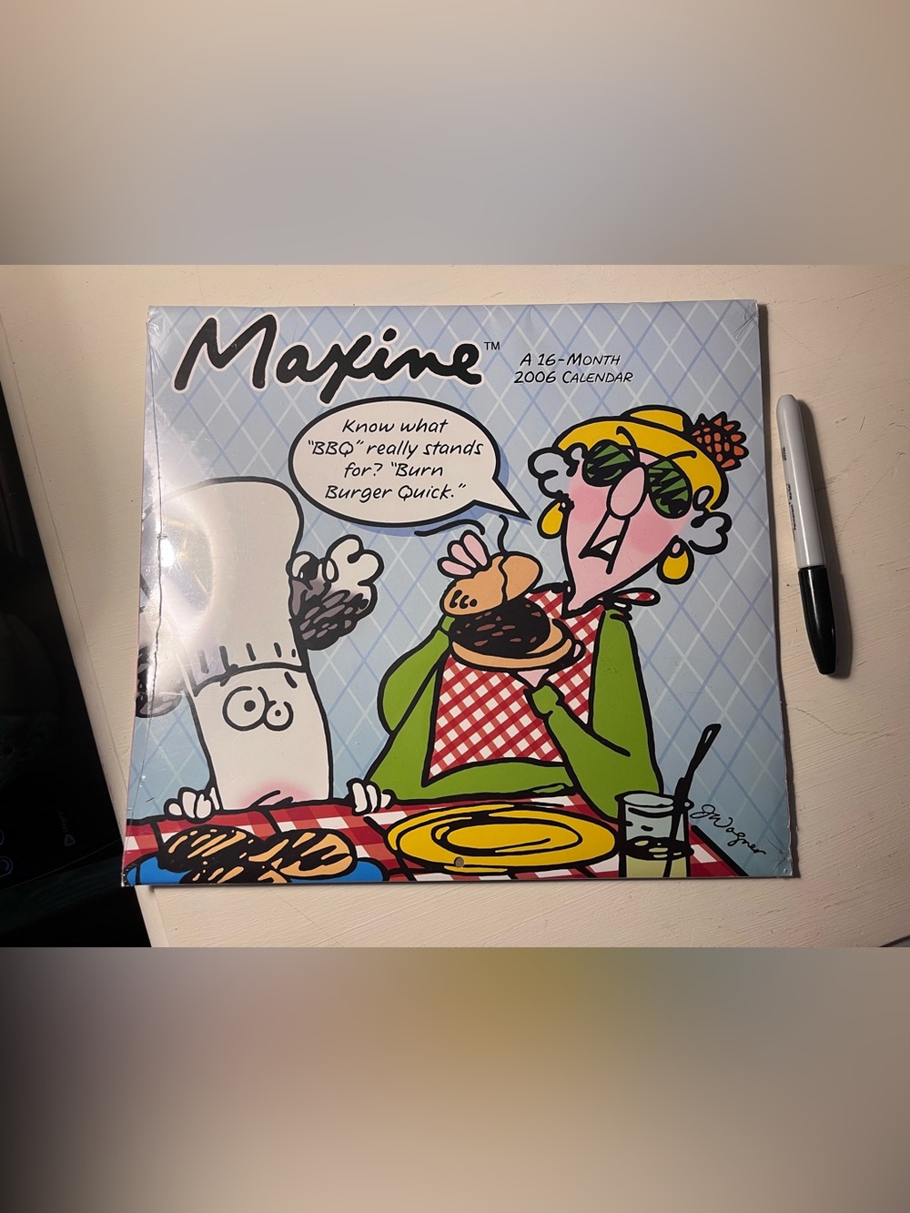 Maxine Humorous Party Wall Art Calendar-